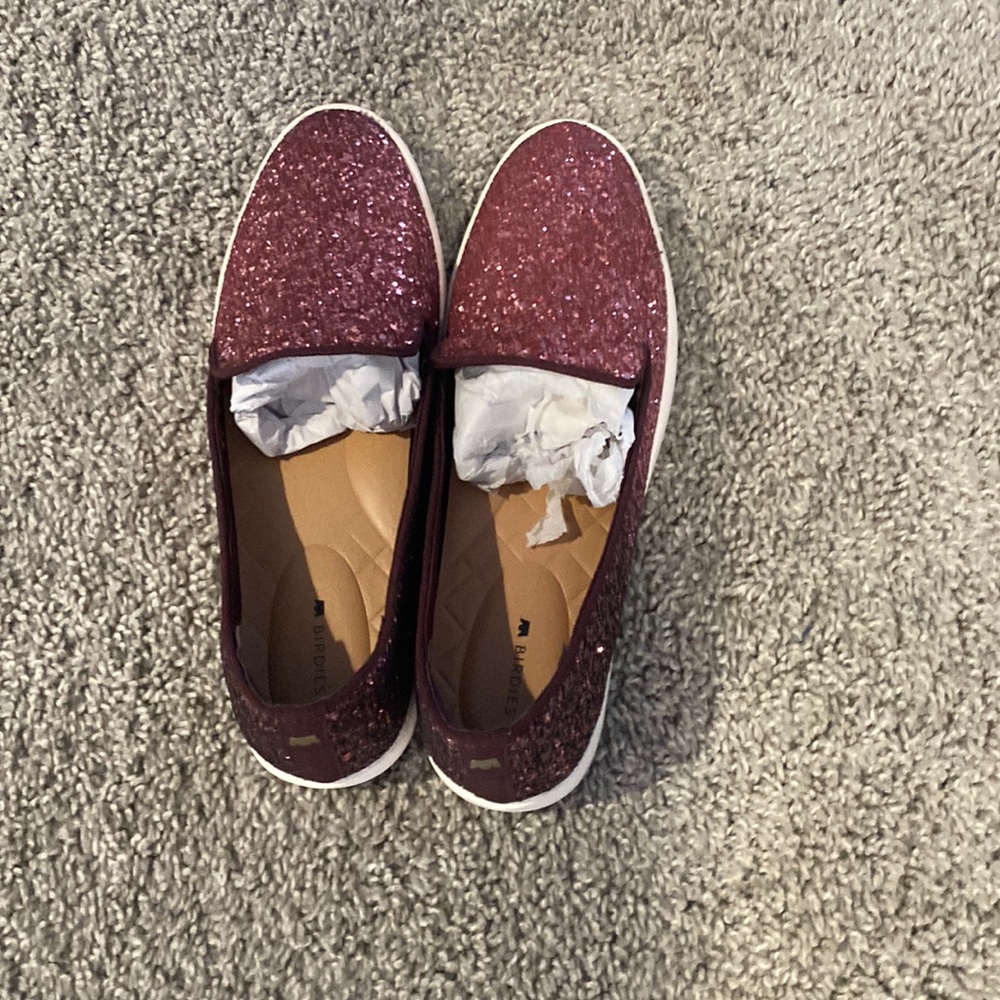 Birdies slide in sneaker- glitter size 8.5